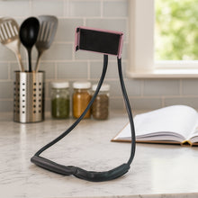 Neck Phone Holder  Desktop Lazy Stand - (1 Pc)